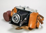 Agfa Isolette Folding Camera w/ Apotar Lens, Circa 1940-50's