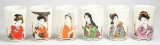 6 Japanese Tea Cup Set