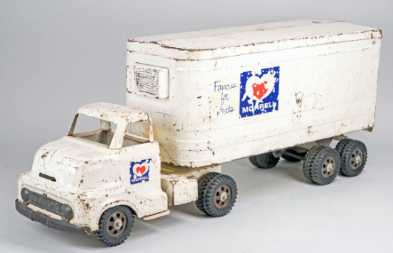 Buckeye Morrell Meats Semi Truck - Trailer, Ca. 1950's