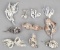 Flower/Ribbon Themed Rhinestone Brooches/Pins