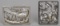 Vintage Bird & Deer Sterling Silver Brooches