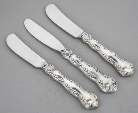 Gorham Sterling Handled Butter Knives