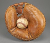 Vintage Spalding Catcher's Glove, 