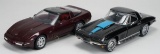 1967 & 1993 Franklin Mint Precision Model Car Corvettes