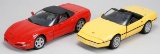 1986/98 Franklin Mint Precision Model Car Corvettes