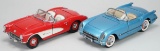 1955/57 Franklin Mint Precision Model Corvettes