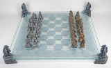 Dragons of the Realm Fantasy Chess Set, Ca. 1997