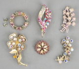 Vintage Rhinestone Brooches/Pins