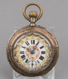 Antique Silver Pocket Watch, Europe