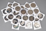 25 Eisenhower $1 Coins, Ca. 1977, 1978