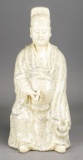 Chinese Dahua Scholar Statue