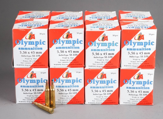 Olympic 5.56 x 45mm Ammo w/ Tin - 800 Rds.