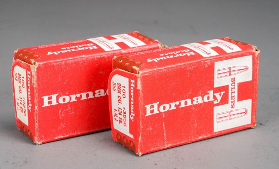 Hornady 9mm Cal. 124 gr. FMJ Bullets, 200 Pieces