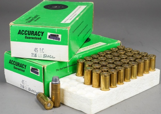 45LC 255 Gr. SWCL Ammo, 90 Rds.