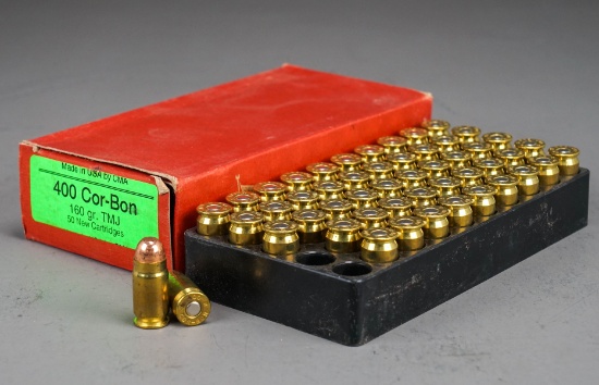 400 Cor-Bon 160 gr. TMJ Cartridges, 50 Rds.