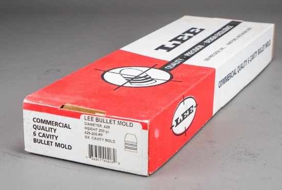 Lee Bullet Mold: .429 Dia., 200 gr. 6 Cavity Mold