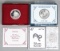 2 George Washington Commemorative Half Dollars &