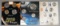 3 First Commemorative Mint Coin Sets