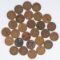 28 Indian Head Pennies; Various Dates/Mints