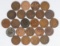 24 Indian Head Pennies; Various Dates/Mints