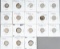 18 Roosevelt Silver Dimes; Various Dates/Mints