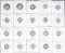 20 Roosevelt Silver Dimes; Various Dates/Mints