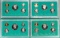 4 U.S. Mint Proof Sets; 1995, 1996, 1997, 1998