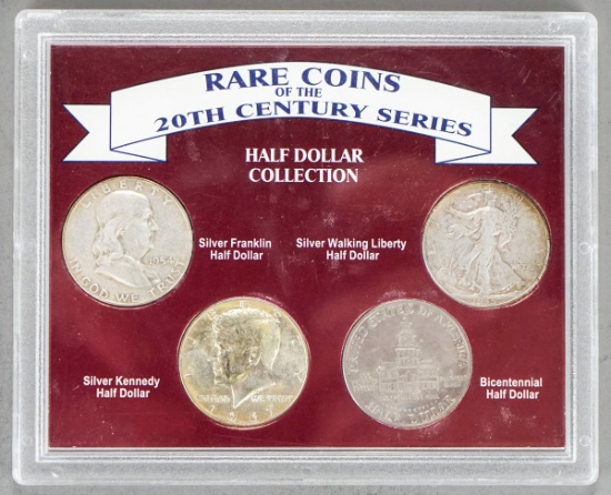 Rare Coins Of The 20th Century Series Half Dollar Collection