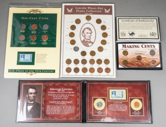 4 Lincoln Collection Sets