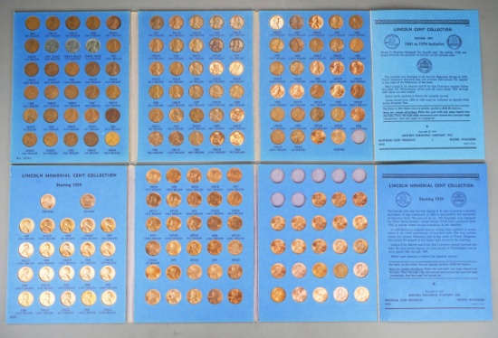 2 Lincoln Cent Books (1941-1974 & 1959- Incomplete