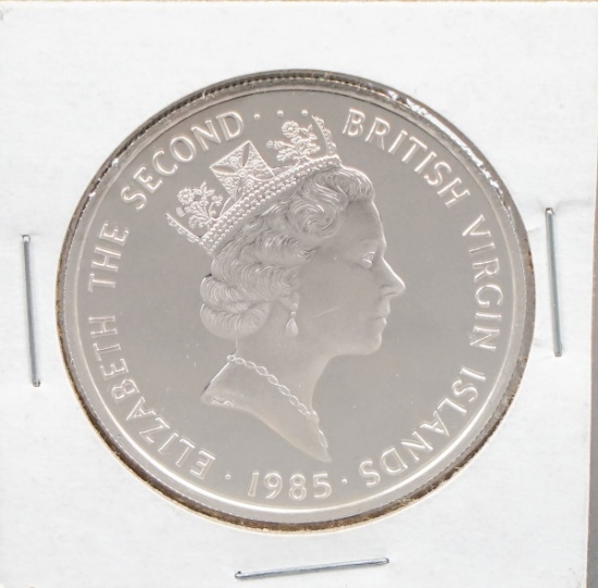 1985 Elizabeth II British Virgin Islands $20