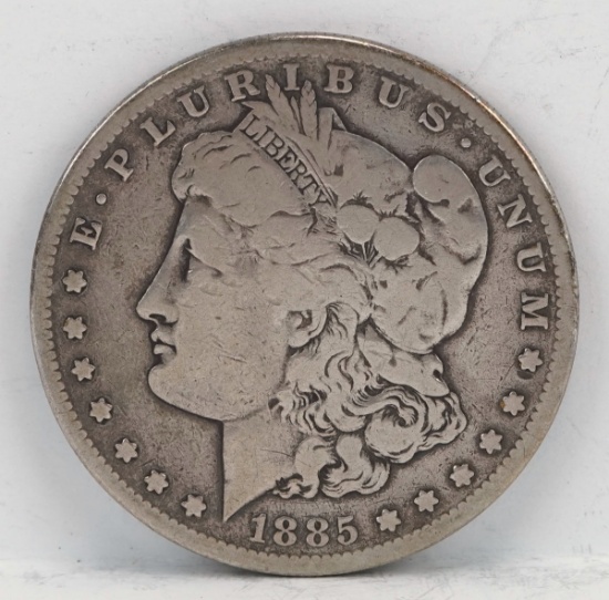 1885-S Morgan Silver Dollar