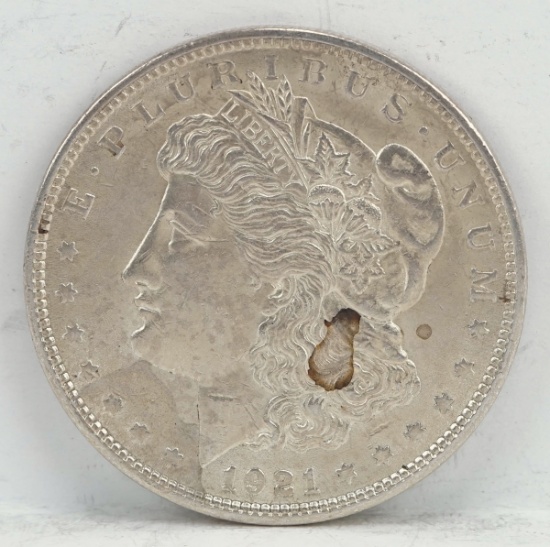 1921-P Morgan Silver Dollar