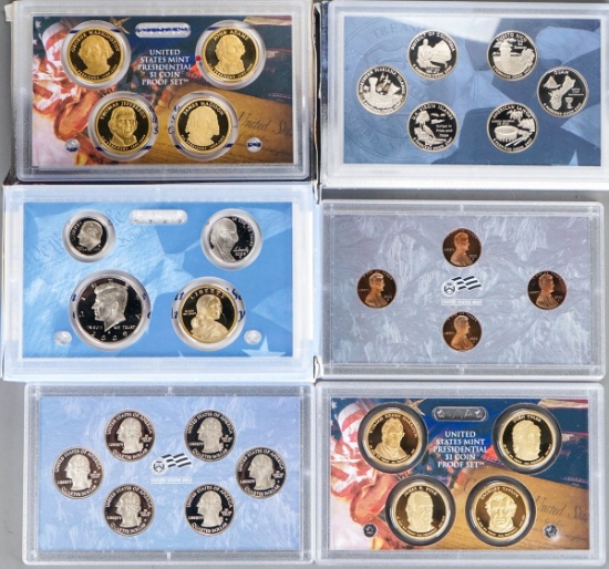 2009 U.S. Mint Proof Set, 2009 District of Columbia Quarter Proof Set &