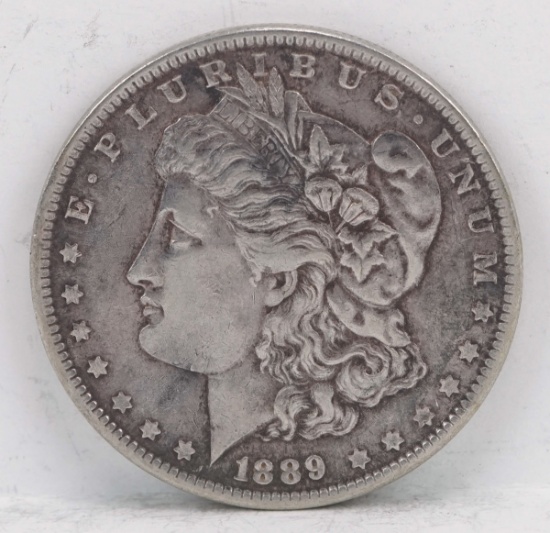 1889-P Morgan Silver Dollar