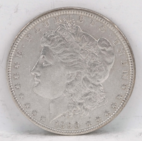 1890-P Morgan Silver Dollar