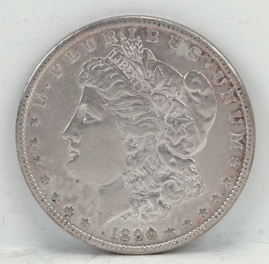 1890-S Morgan Silver Dollar