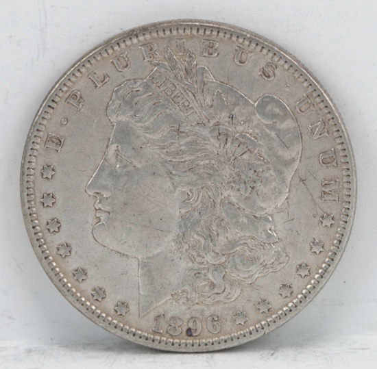 1896-P Morgan Silver Dollar