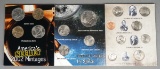 3 First Commemorative Mint Coin Sets