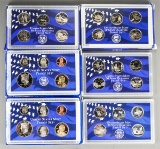 2001 & 2002 U.S. Mint State Quarter Proof Sets & 2003/2004 U.S. Mint Proof Sets