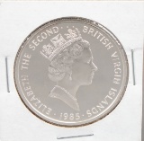1985 Elizabeth II British Virgin Islands $20