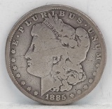 1885-P Morgan Silver Dollar
