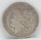 1921-S Morgan Silver Dollar