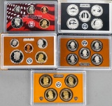 2003 U.S. Mint Silver Proof Set, 2013 U.S. Mint Silver Quarter Proof Set &