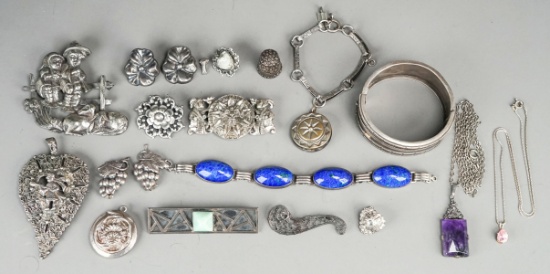 Charity Item: Silver & Silver Colored Jewelry