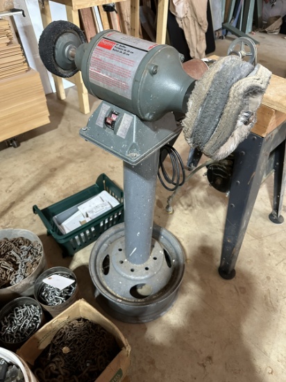Dayton 8" buffer on Metal Stand