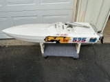 Large 5'  RC Boat Radio Control - Weed Eater Powered Engine