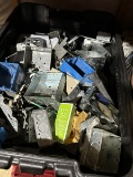2 Totes of Electrical Supplies, Cabinetry Lighting