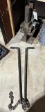 Towing Sway Bar w/  Extra Hitch &  I Beam  18