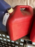 5 Gallon Gas Can - Red Plastic